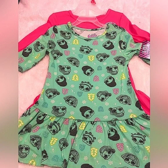 LOL Surprise Girls Dresses Bundle 4 Pack Kids Size - Picture 10 of 16